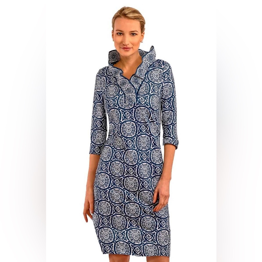 GRETCHEN SCOTT || Ruffle Neck Mini Dress Size XS